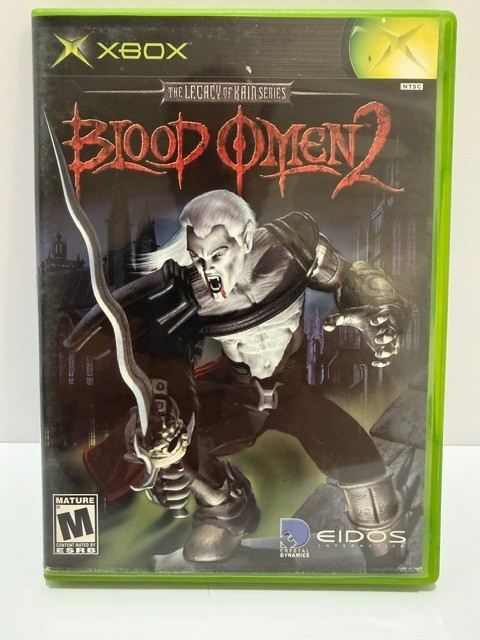 Blood Omen 2: The Legacy of Kain Series (Microsoft Xbox, 2002) – Complete-Tested