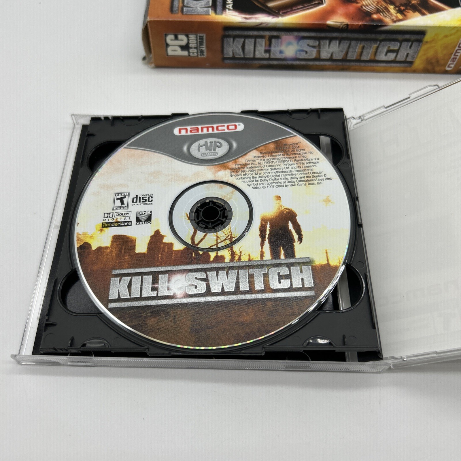 Kill Switch for Win 98, 98SE, 2000, ME, XP with Manual & 2 Discs PC CD-ROM Mint