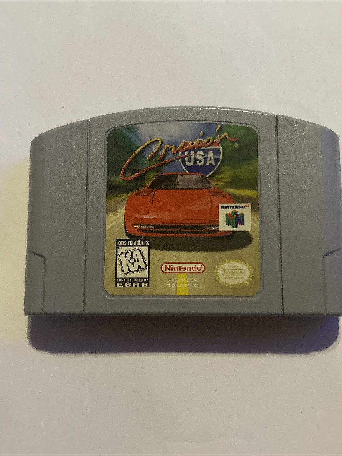 Cruis’n USA (Nintendo 64, 1996) Authentic Tested And Works Ships Fast
