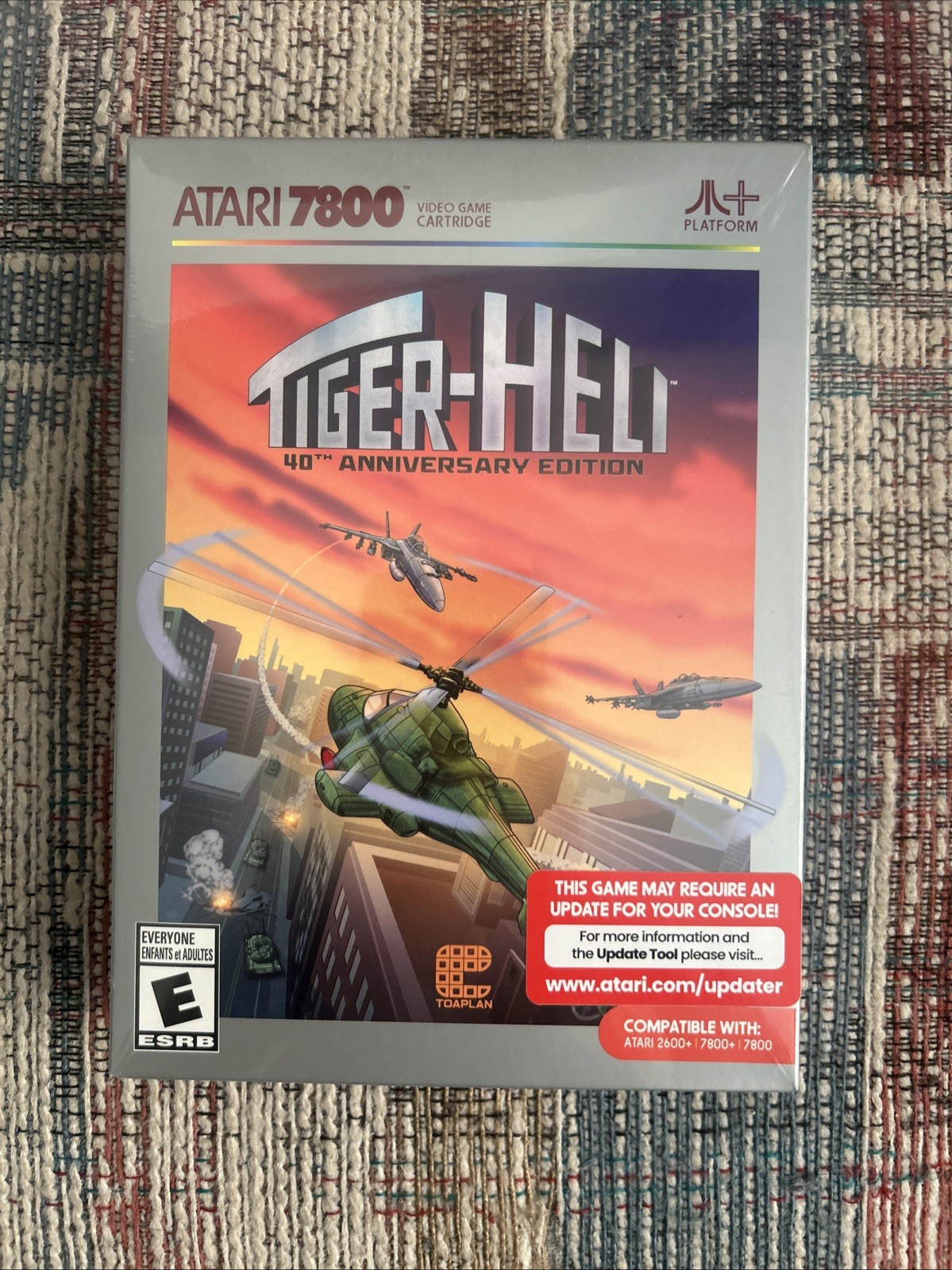 Brand New Atari 7800 Game Tiger-Heli, Completely Sealed, Sold Out At Amazon