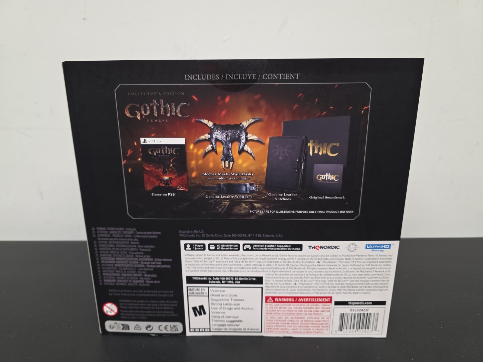 ✅ Gothic 1 Remake Collector‘s Edition PreOrder – (PS5) BIG BOX – Small Tear ✅