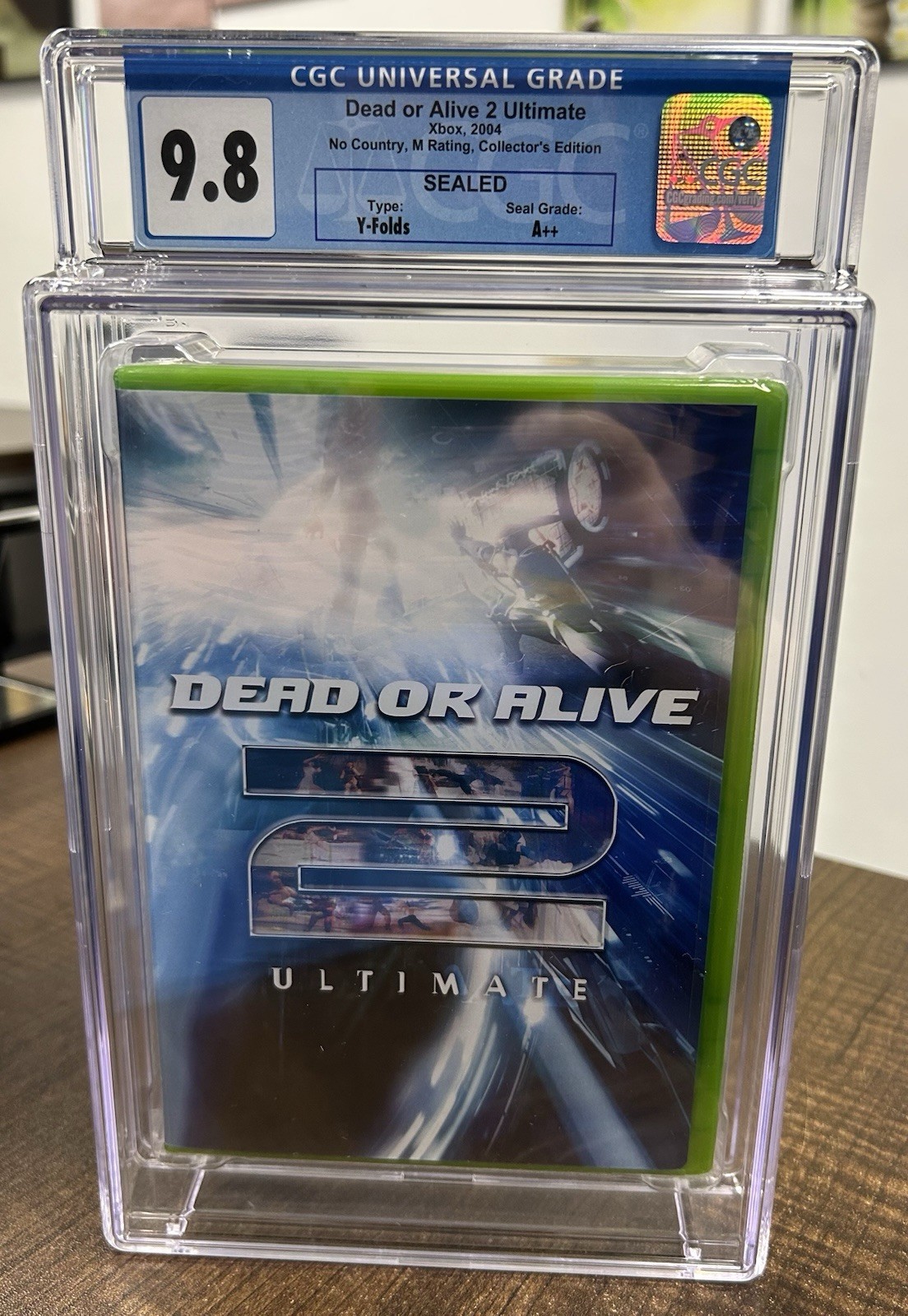 **Dead Or Alive 2 Ultimate** CGC Graded 9.8 A++ OG Xbox