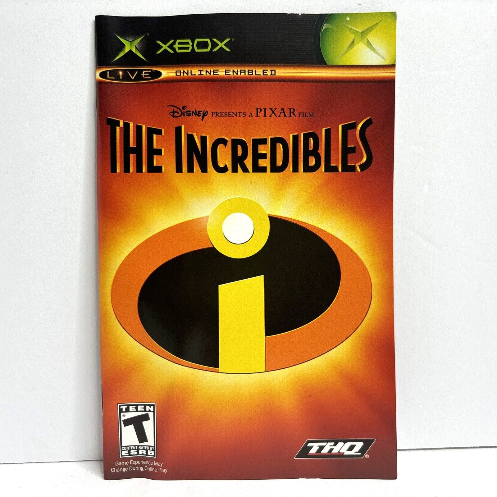 The Incredibles (Microsoft Xbox, 2004) Family Kids game – Complete w/Manual CIB