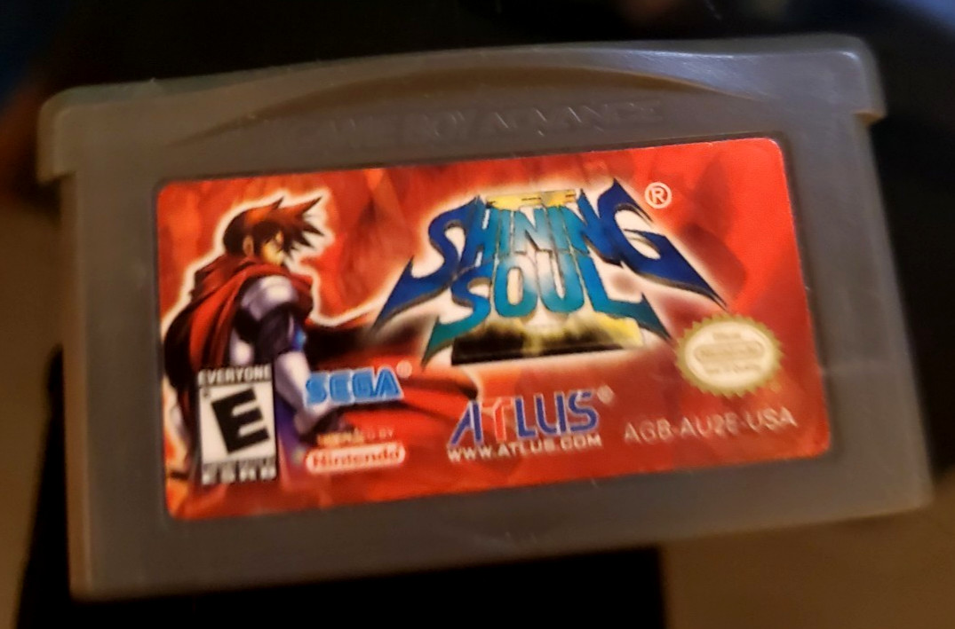 SHINING SOUL II (Gameboy Advance) Nintendo gba ds RPG game shining force Rare