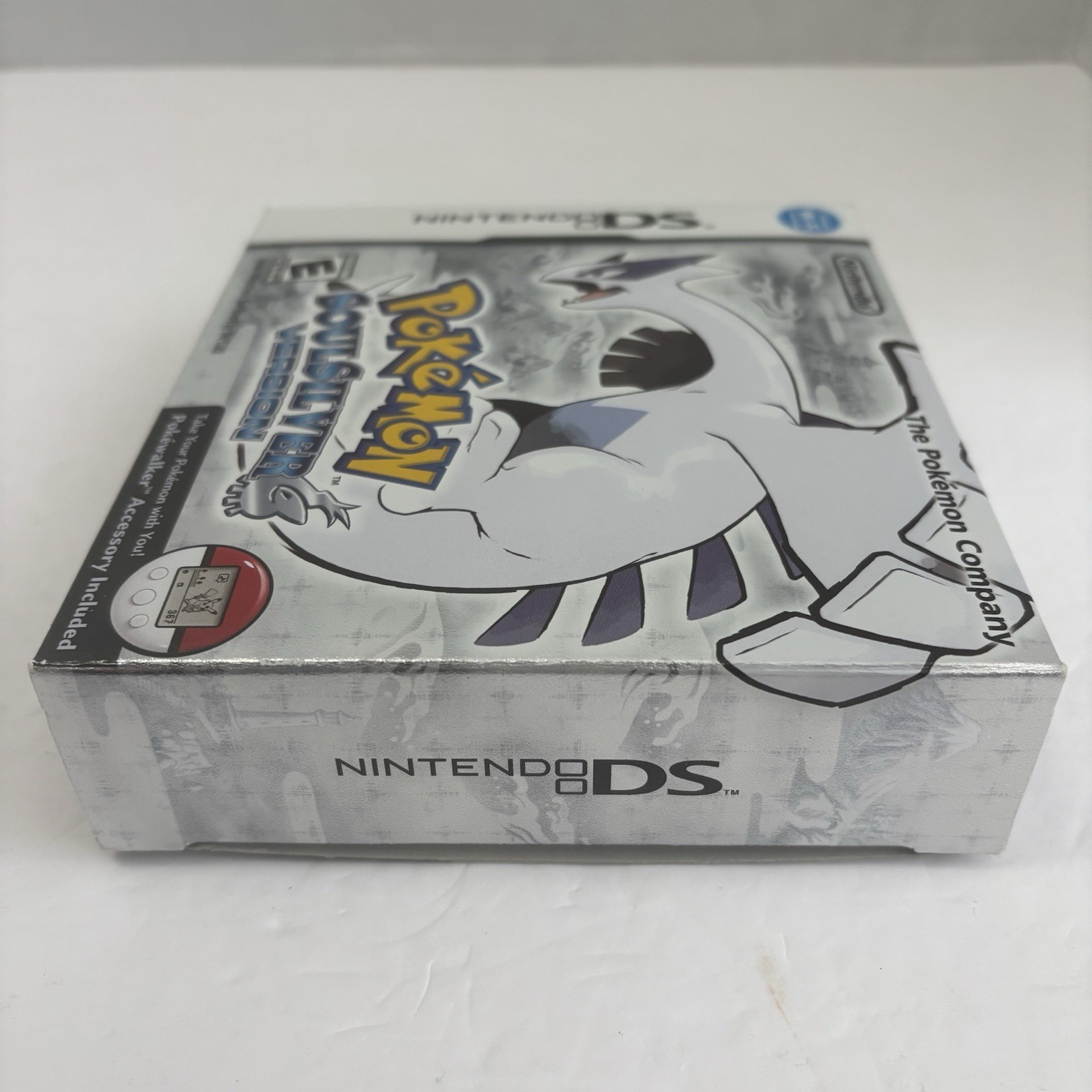 Pokemon SoulSilver Version DS Complete in Box with Pokewalker Authentic Tested