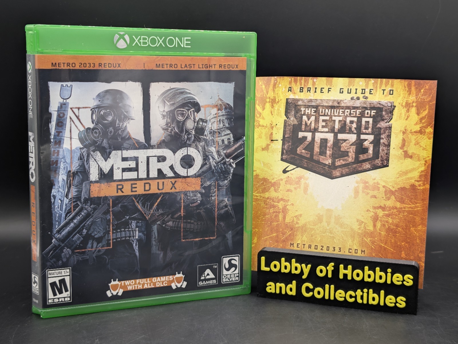 Metro Redux ( Microsoft Xbox One ) CIB – Mint Disc – Pristine