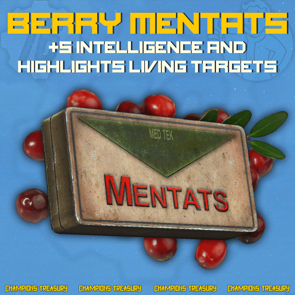 FALLOUT 76 PC AID/CHEMS/BERRY MENTATS/OVERDRIVE/STIMPACK/BOBBLEHEADS/MAGAZINES