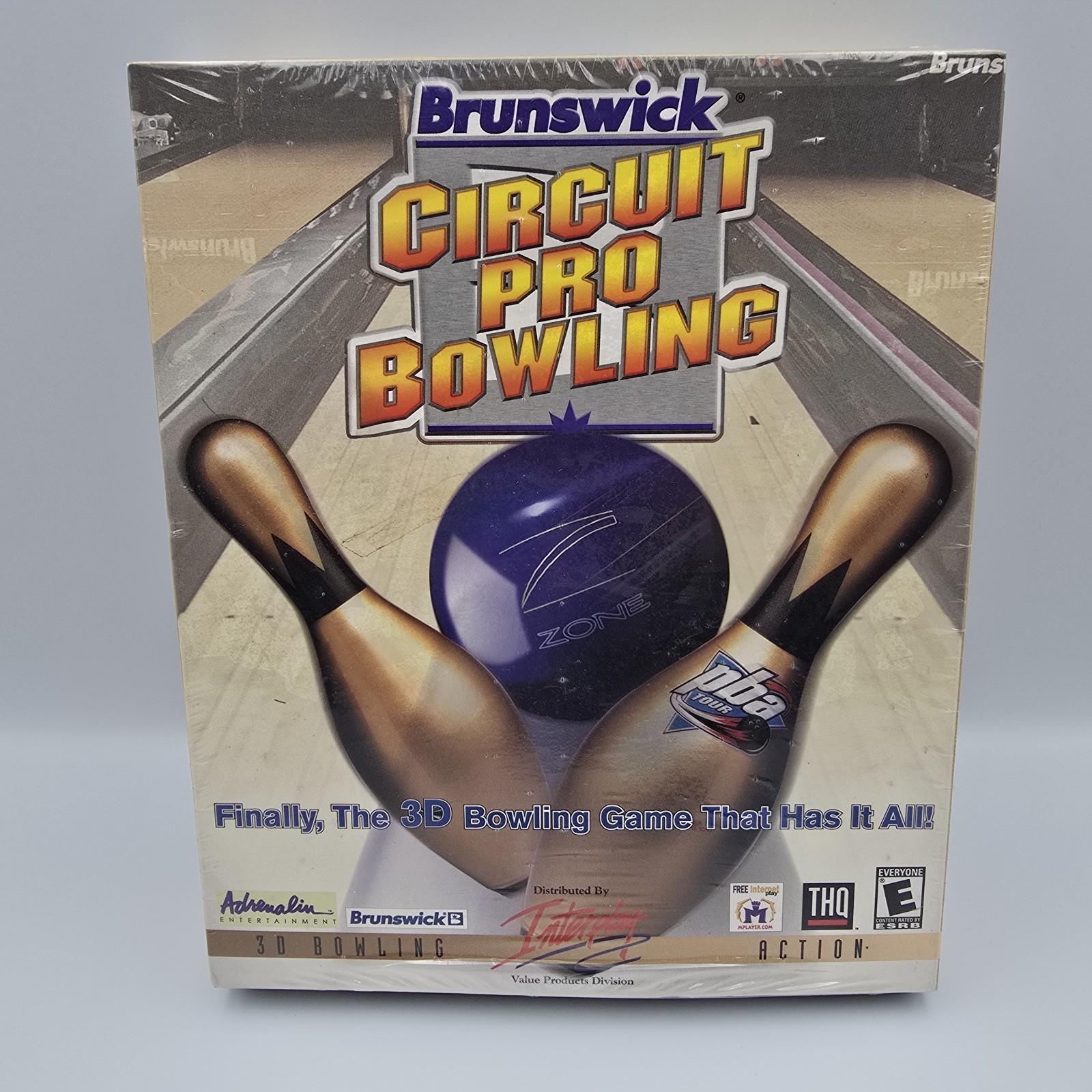 Brunswick Circuit Pro Bowling (PC, 1998) Interplay Simulation Sports Video Game