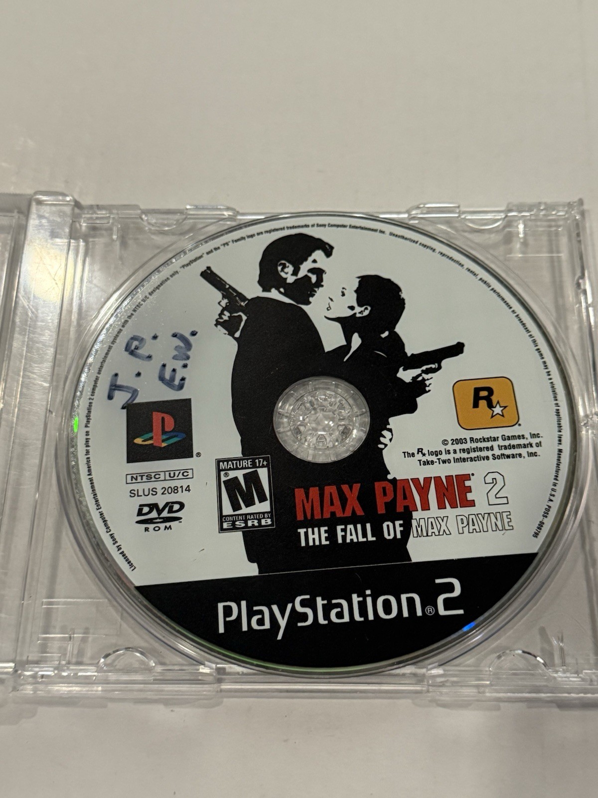 Max Payne 2: The Fall of Max Payne (Sony PlayStation 2, 2003) Tested And Working