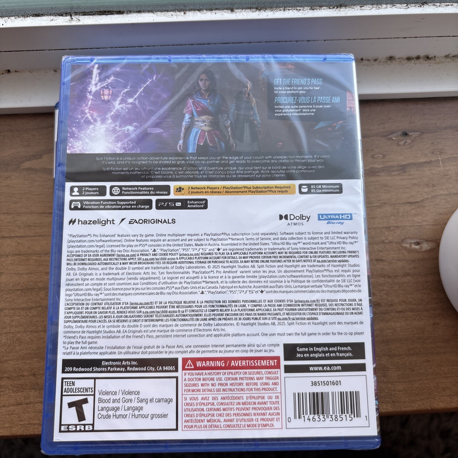 Split Fiction for Playstation 5 [New Video Game] Playstation 5