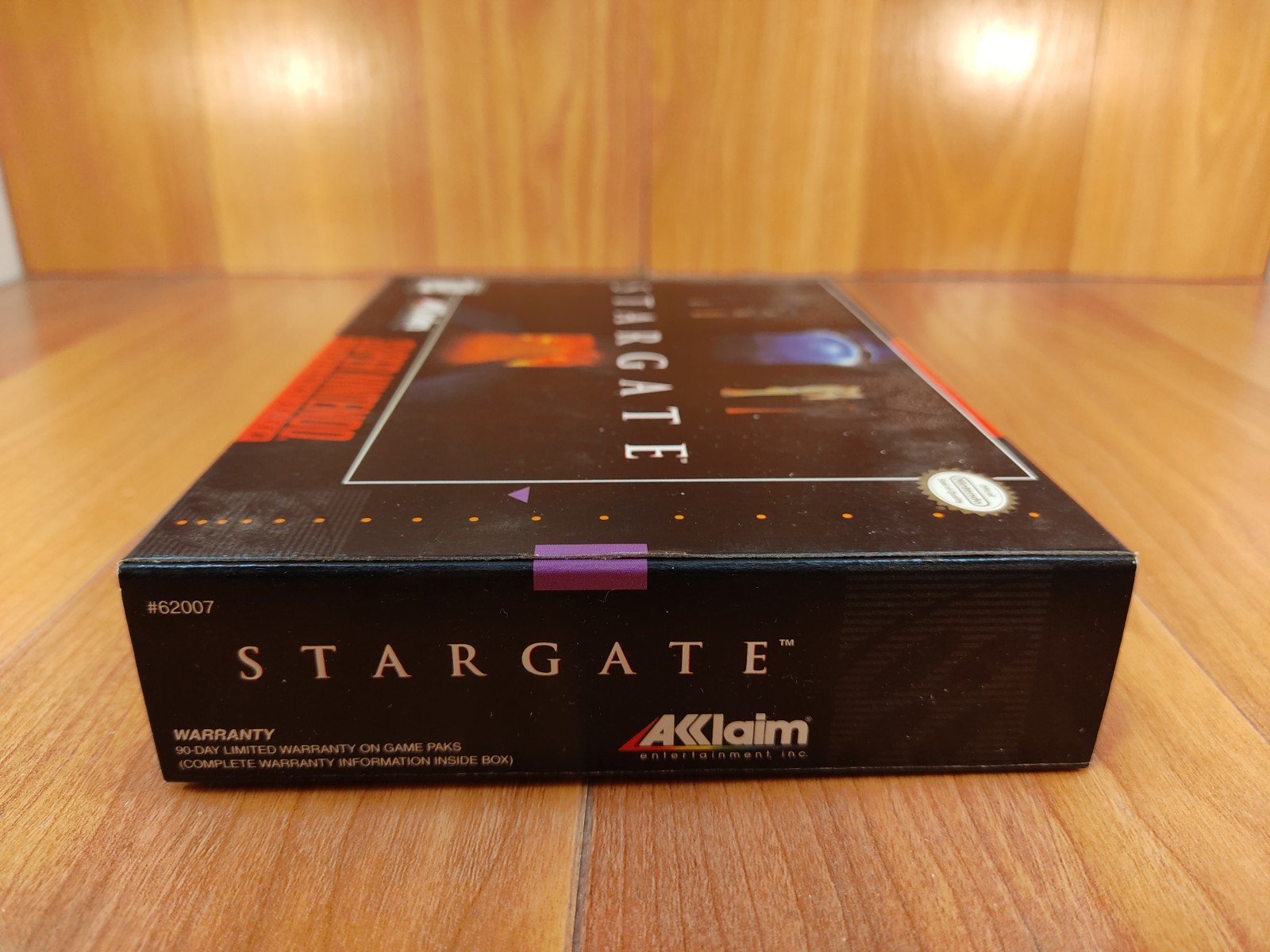 MINTY BOX CIB Stargate 100% complete in snes lot Registratn Poster VERY CLEAN A+