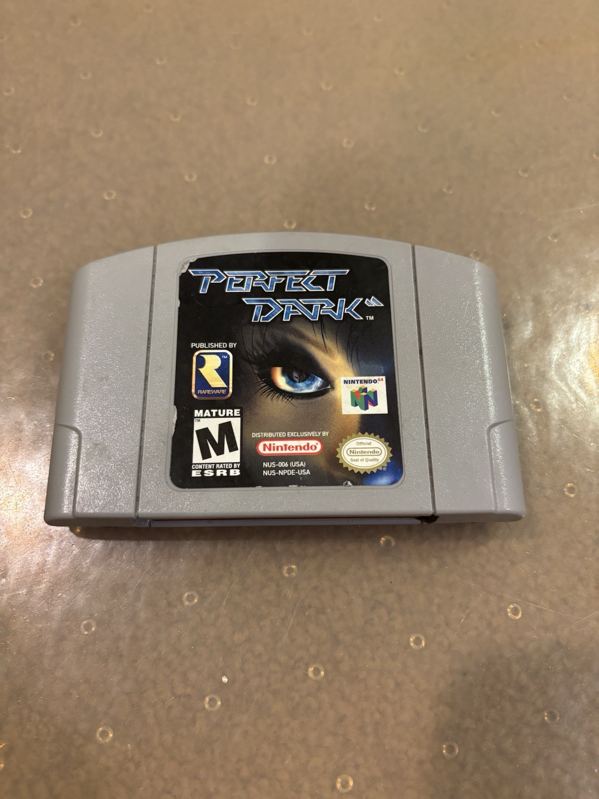 Perfect Dark (Nintendo 64, 2000) Authentic Cartridge Tested & Working N64