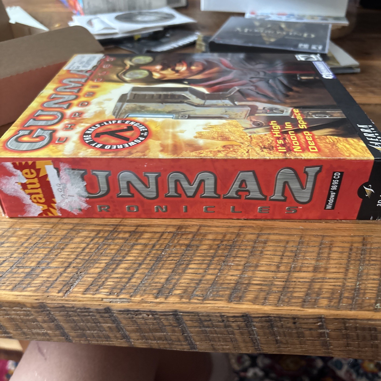 Gunman Chronicles (PC, 2000) BIG BOX Opened Box Disc Manuals Mint