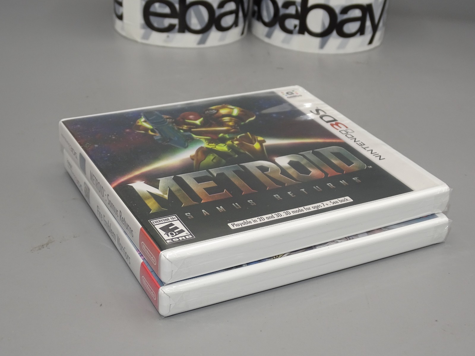 2-PACK 3DS Metroid Samus Returns + Fire Emblem Warriors USA 1st Prints NEW!