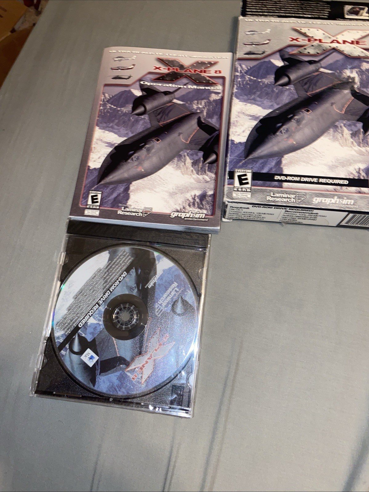 NEW X-PLANE 8 FLIGHT SIMULATOR SEALED MAC DVD OS MACINTOSH 2004 APPLE PILOT