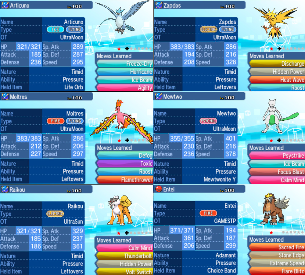 Shiny Legendary Bundle | Pokemon Home Premium | Ultra Moon & Ultra Sun | Legit