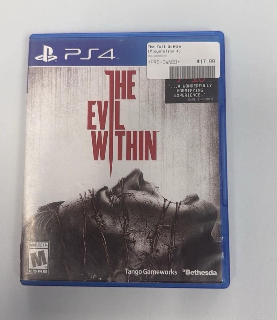 The Evil Within PS4 2014 Survival Horror M Rated NTSC-U/C