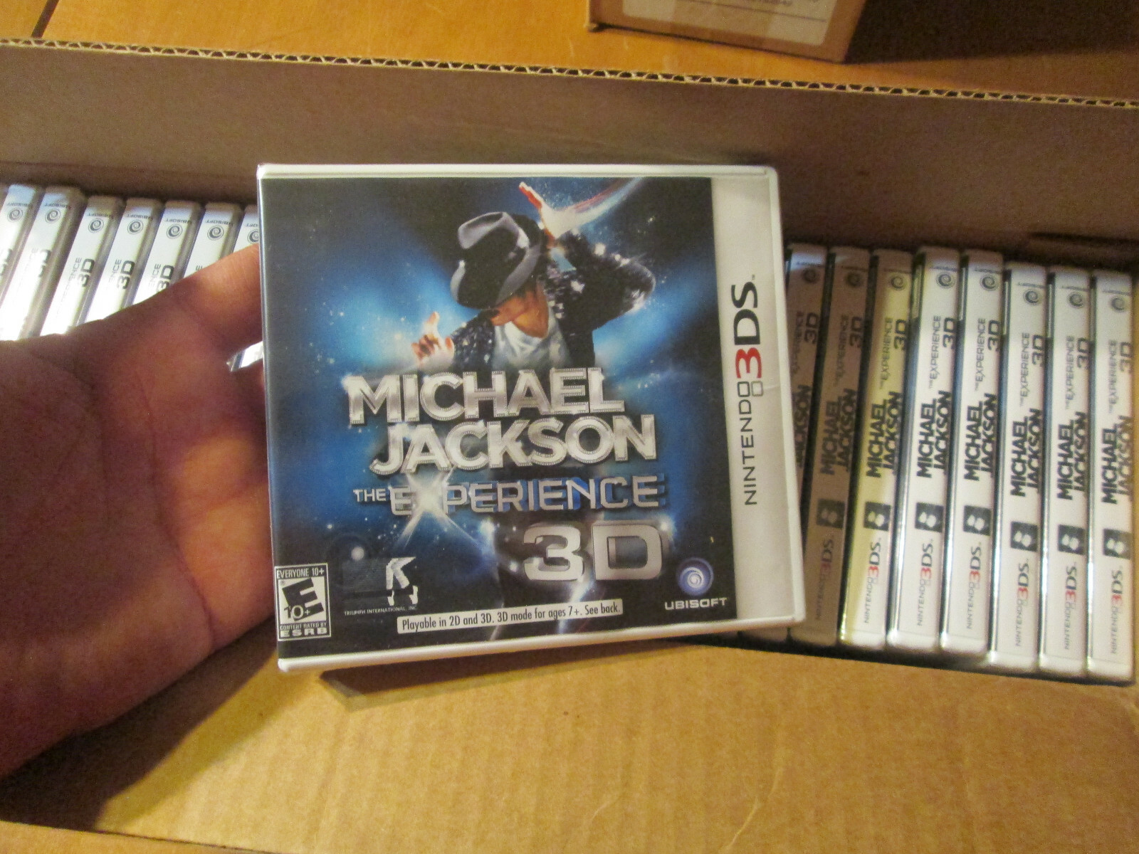 Michael Jackson The Experience 3D Nintendo 3DS FULL MASTER CASE LOT 30 GAMES NEW