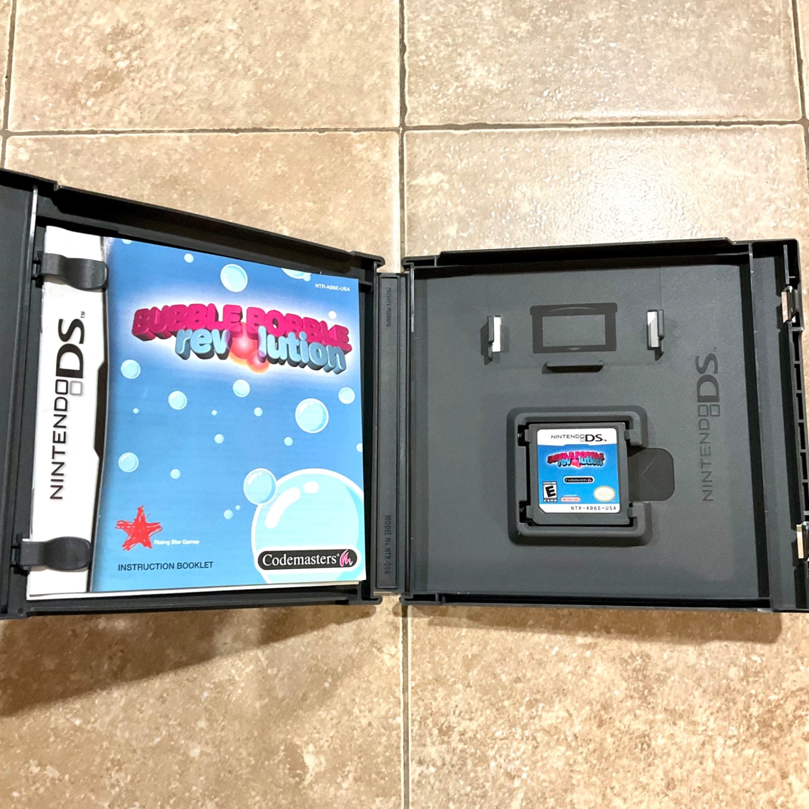 Bubble Bobble Revolution AUTHENTIC (Nintendo DS) CIB Complete Manual All Inserts