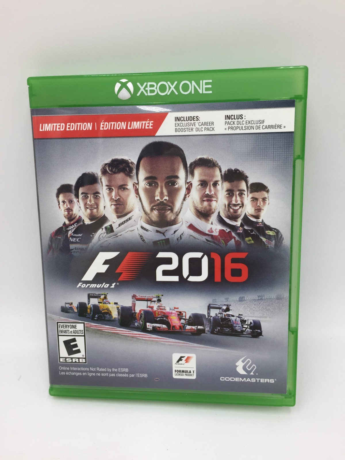 Formula 1 2016 Indy Car Racing Limited Edition Video Game No Code, MINT!