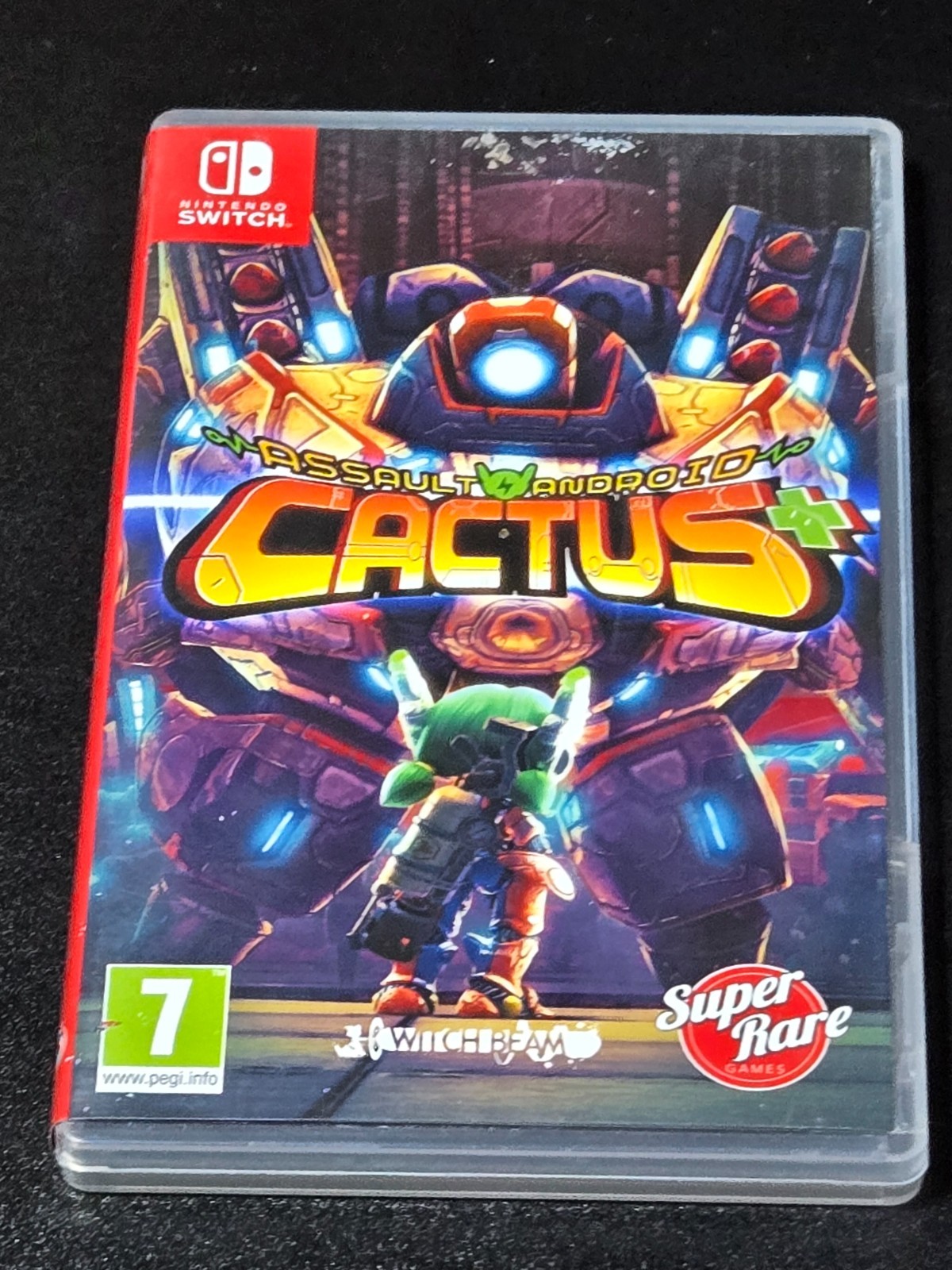 Nintendo Switch Assault Android Cactus Limited Edition Game