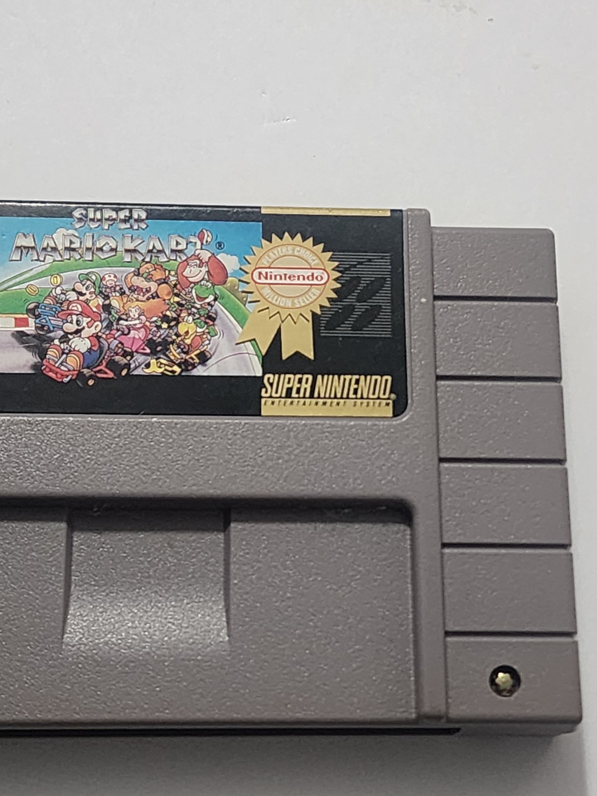 Super Mario Kart SNES AUTHENTIC Nintendo TESTED WORKING
