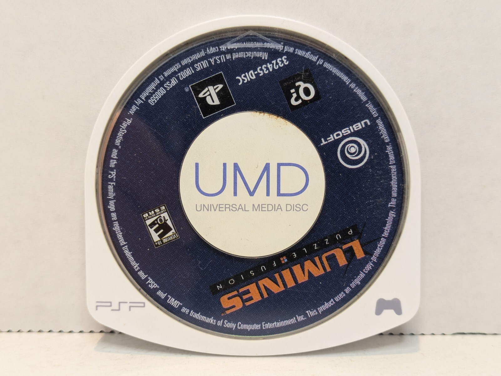 Lumines Puzzle Fusion (Sony PSP, 2005) Disc Only Tested Working