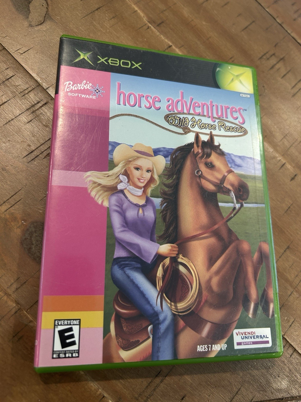Barbie Horse Adventures Wild Horse Rescue (Xbox, 2003) Tested Working