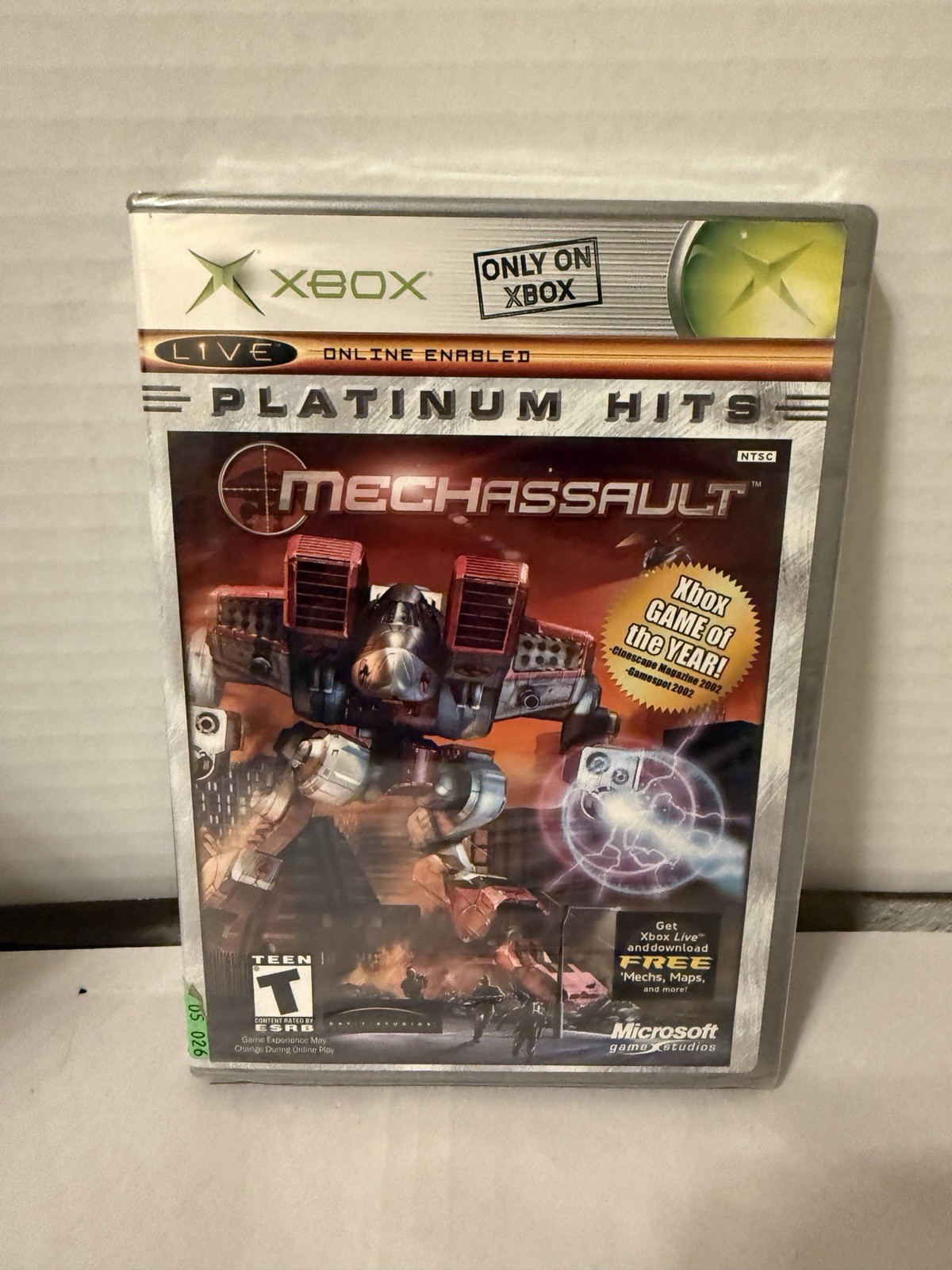 Mechassault XBOX New And Sealed