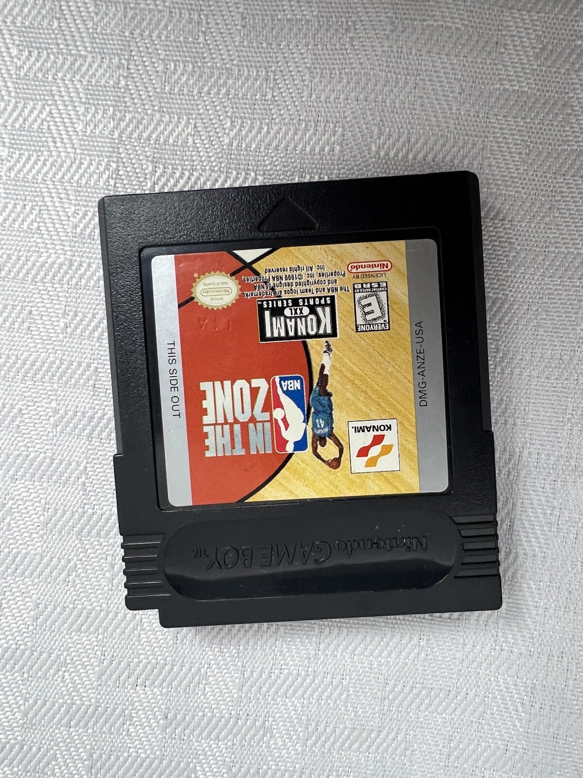 VINTAGE 1999 Nintendo Gameboy NBA IN THE ZONE Konami XXL Sports Series