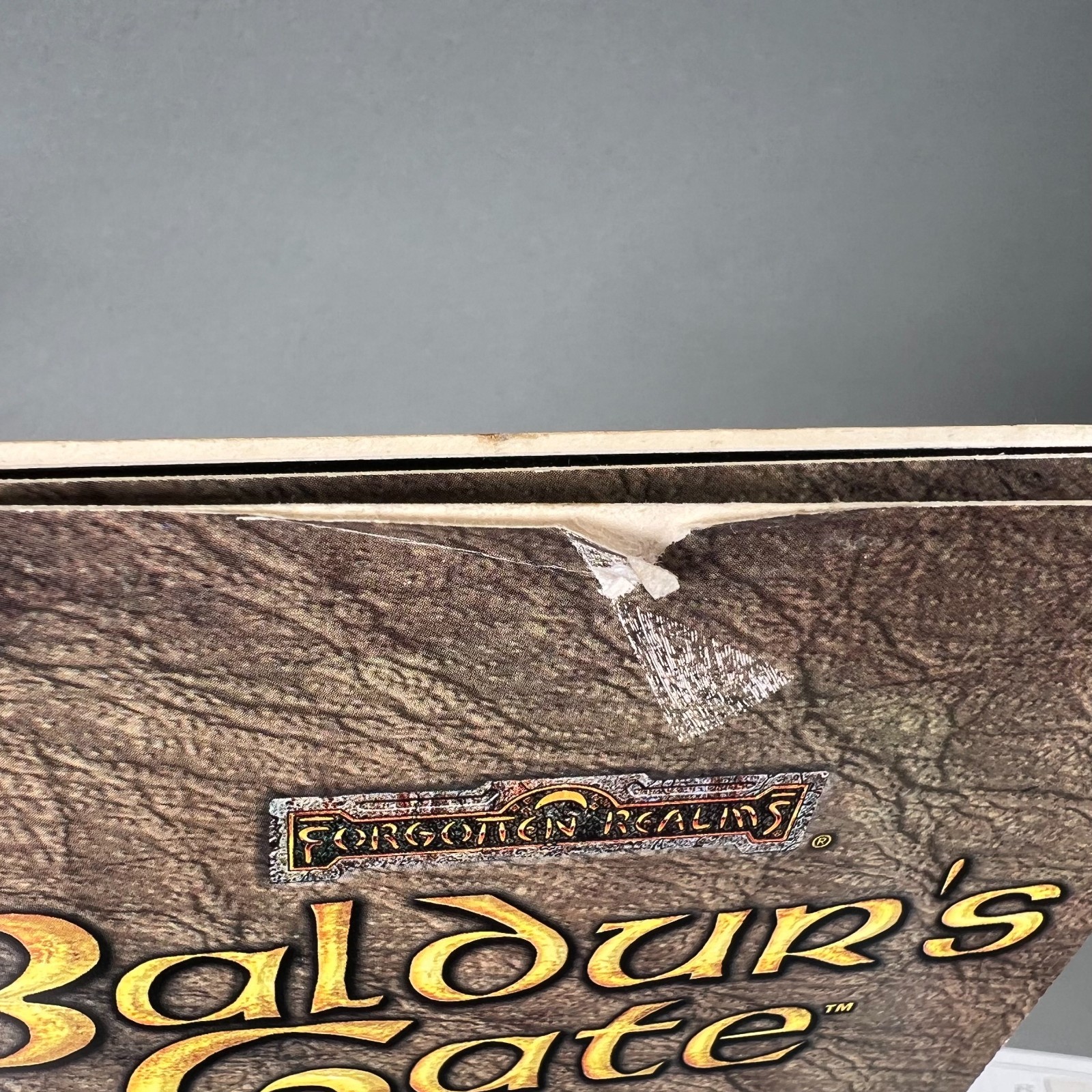 Baldur’s Gate Big Box PC 1998 Forgotten Realms CIB Complete + Phone Card + Map
