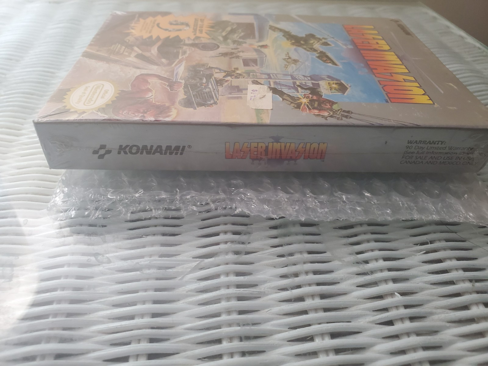 Konami Laser Invasion NES NTSC-U/C (US/Canada) Shooter 1991 Factory Sealed