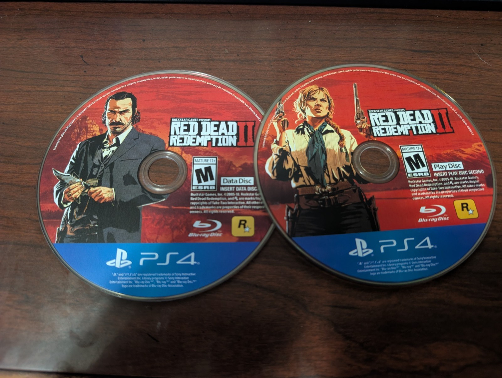 Red Dead Redemption II 2 (PlayStation 4 PS4) NO TRACKING – DISC ONLY 5761