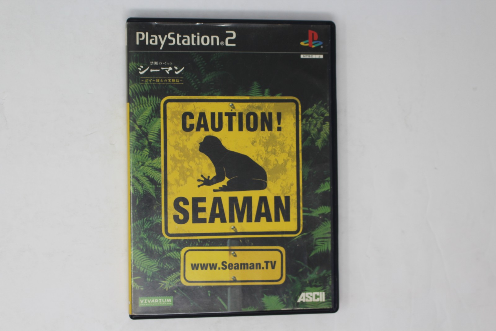 Seaman PlayStation 2 PS2 Japan (Region Locked) JPN