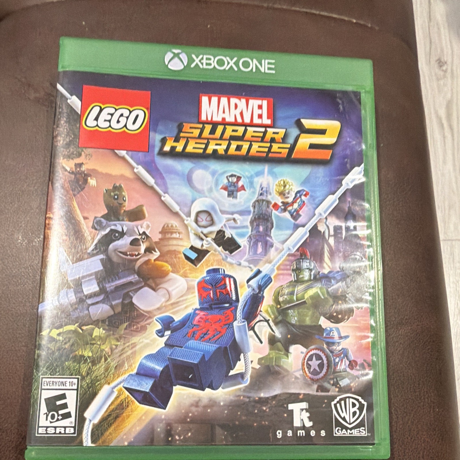 LEGO Marvel Super Heroes 2 Xbox One E10+ 2017 Action Adventure Multiplayer Case