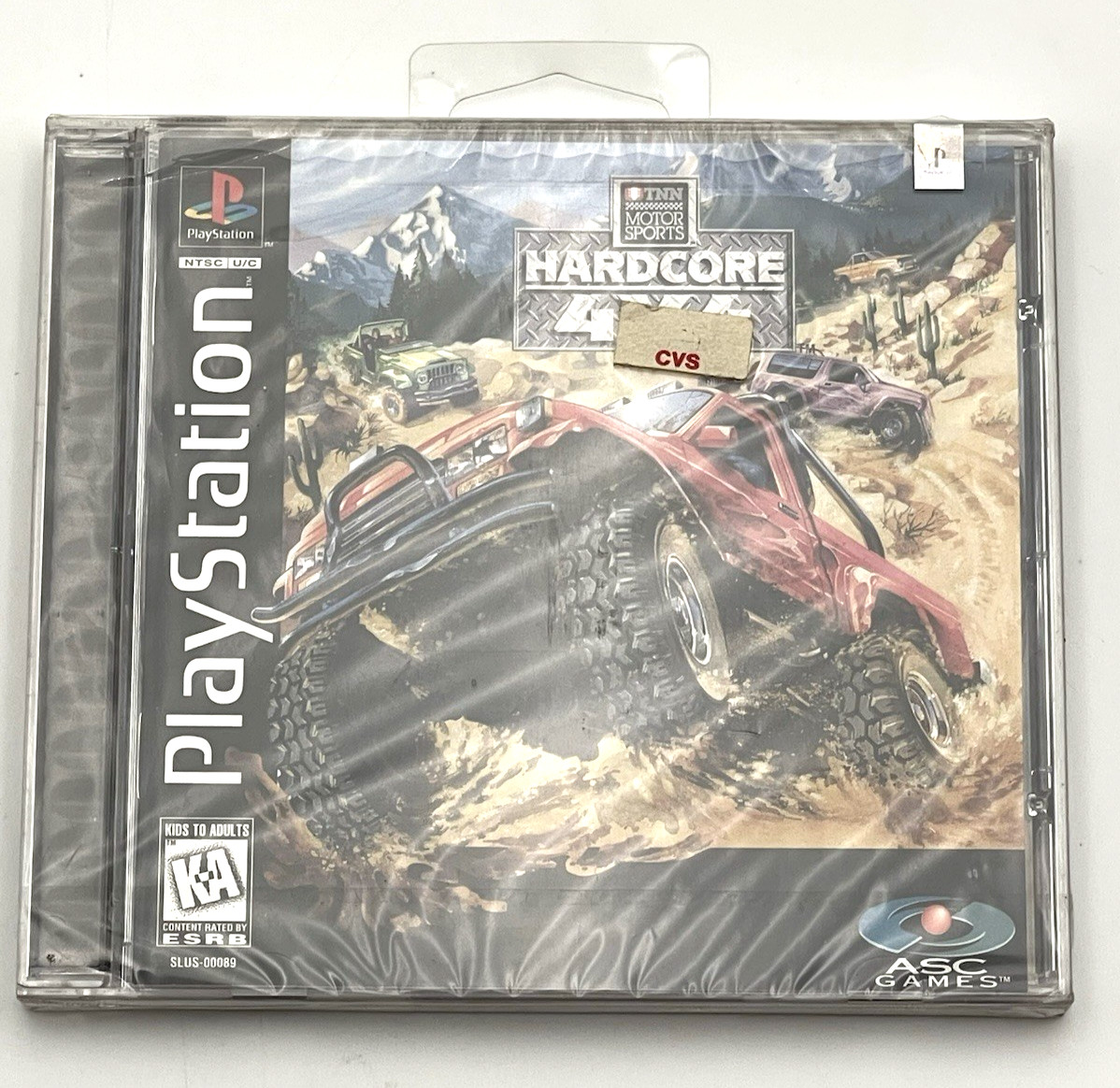 TNN Motorsports HardCore 4×4 (Sony PlayStation 1, 1996) Sealed Brand New