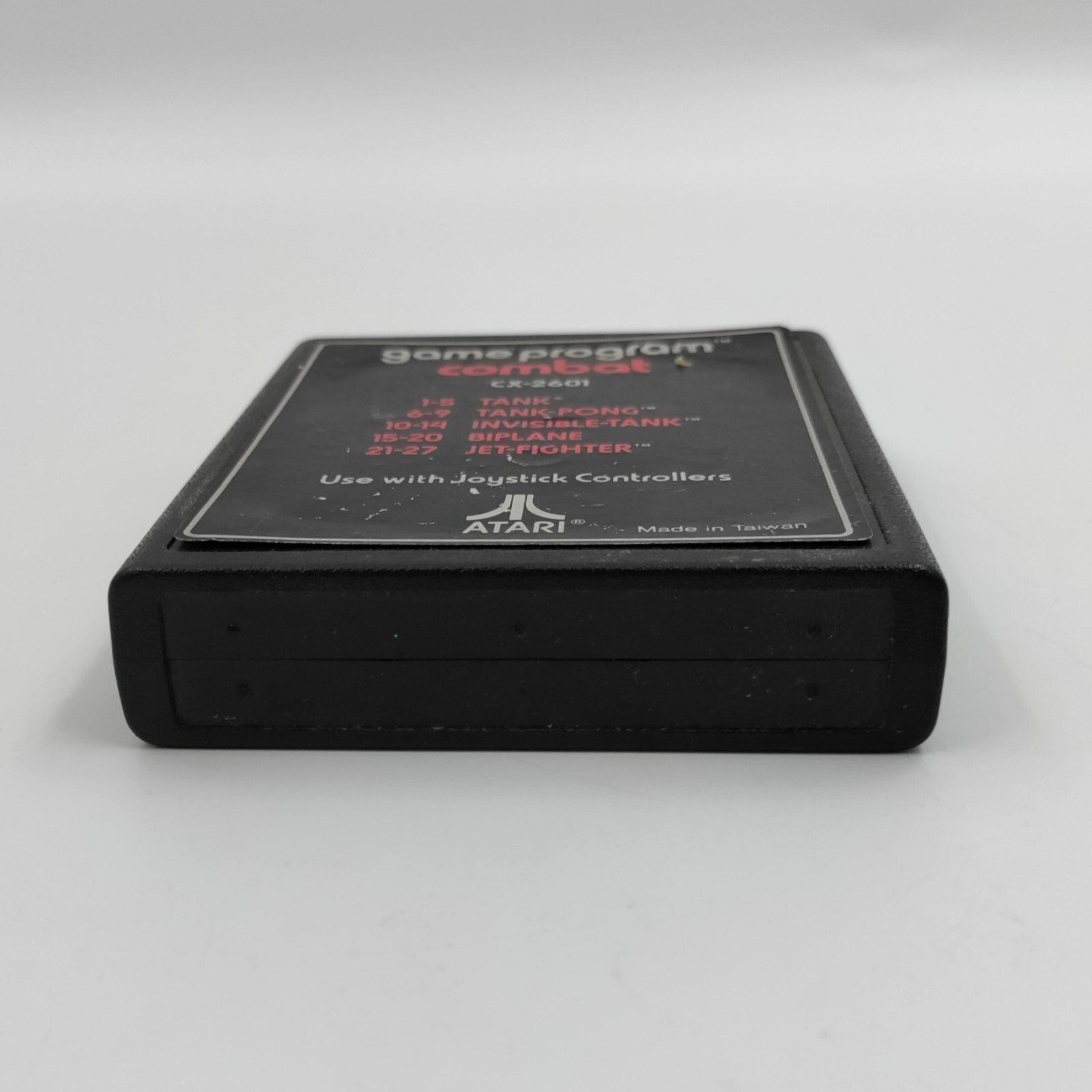 1978 Vintage ATARI 2600 COMBAT Video Game Program Cartridge CX-2601 – Tested