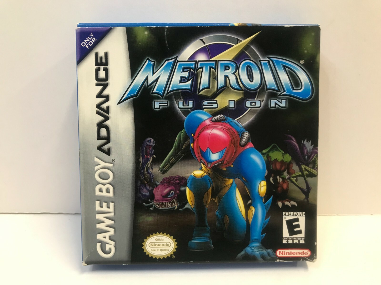 Metroid Fusion – Nintendo Game Boy Advance w/ box + Manual ( RK )