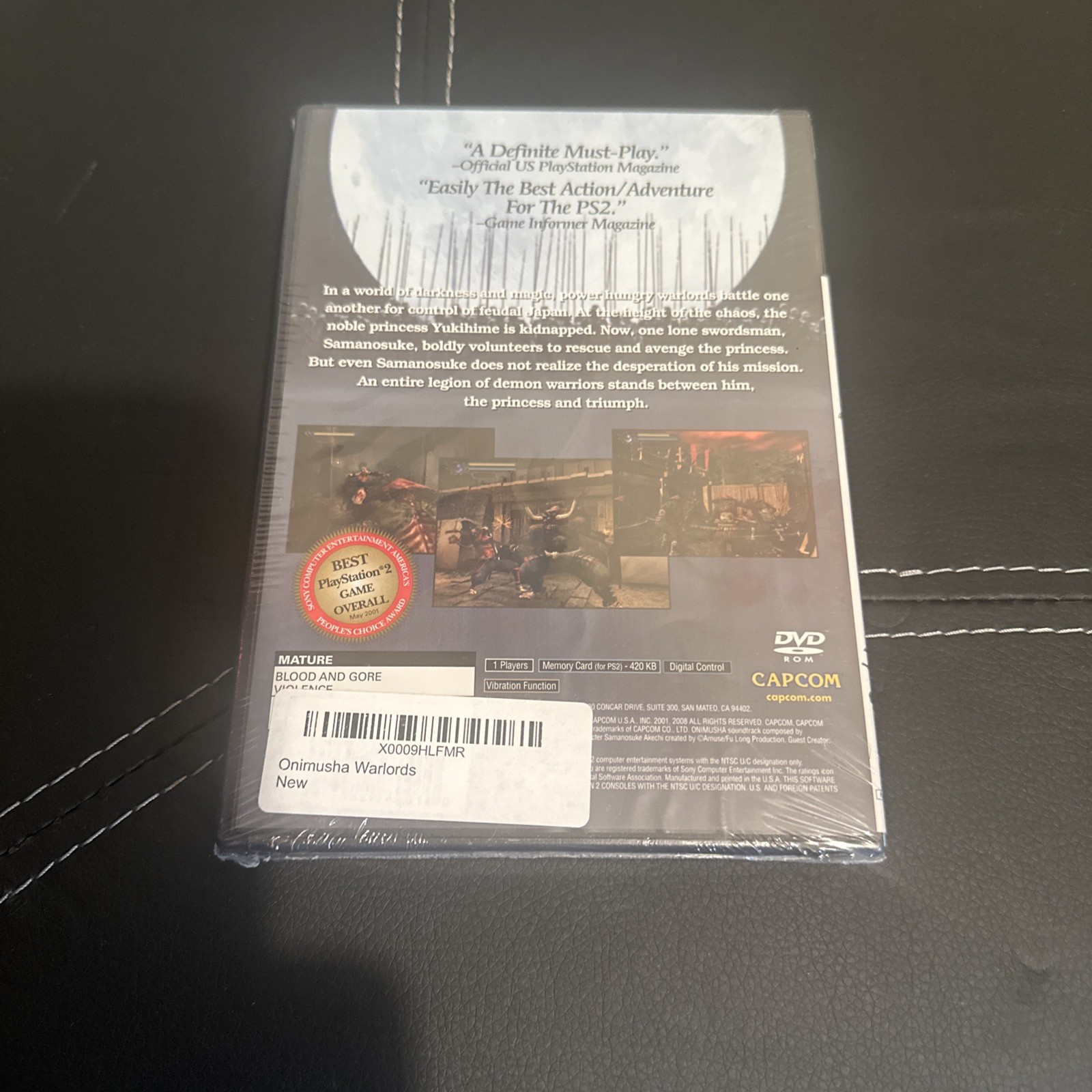 Onimusha Collection Ps2(Brand New) Warlords 2 3 Dawn of Dreams Blade Warriors