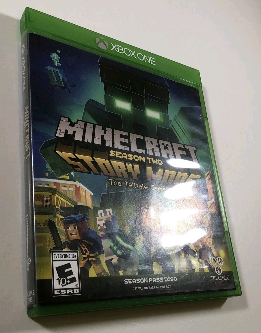 Minecraft Story Mode The Complete Adventure AND Season Two (Microsoft Xbox One)