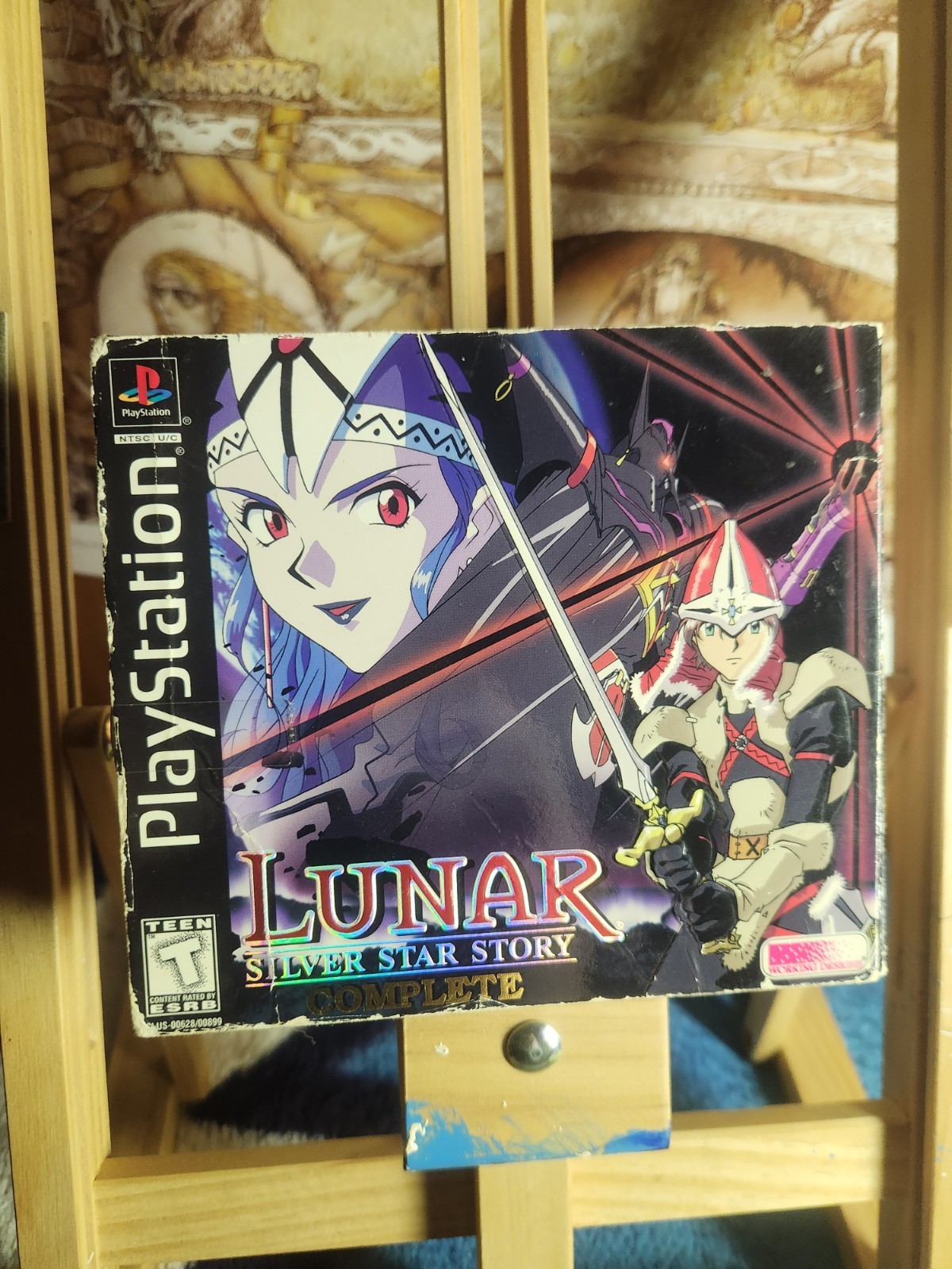 Lunar Silver Star Story Sony PlayStation 1 1999, Complete in Box