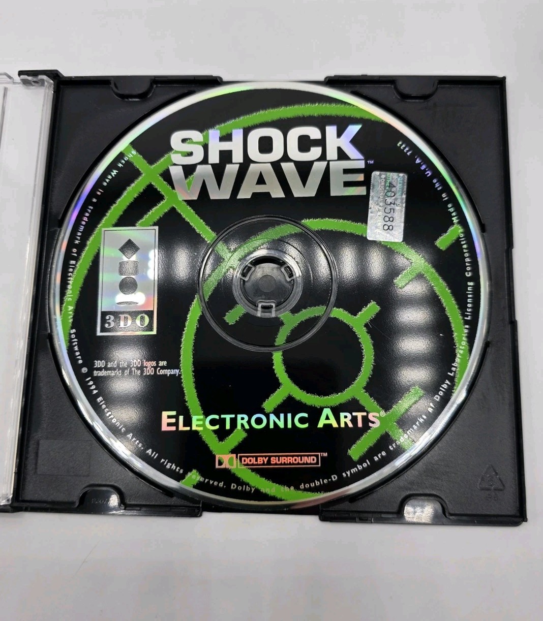 3DO Panasonic: Shock Wave (3DO, 1994) Disc Only Clean Resurfaced