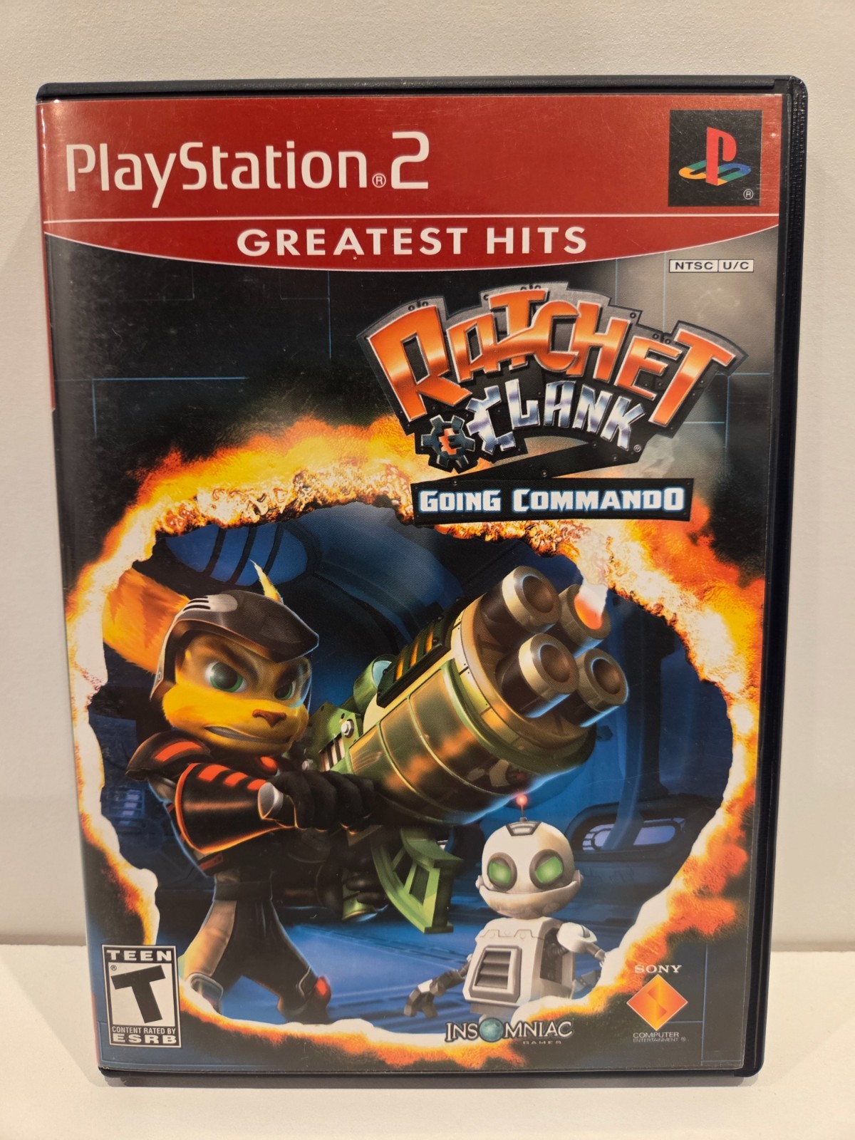 Ratchet and Clank- Going Commando (Greatest Hits) (Sony PlayStation 2) CIB
