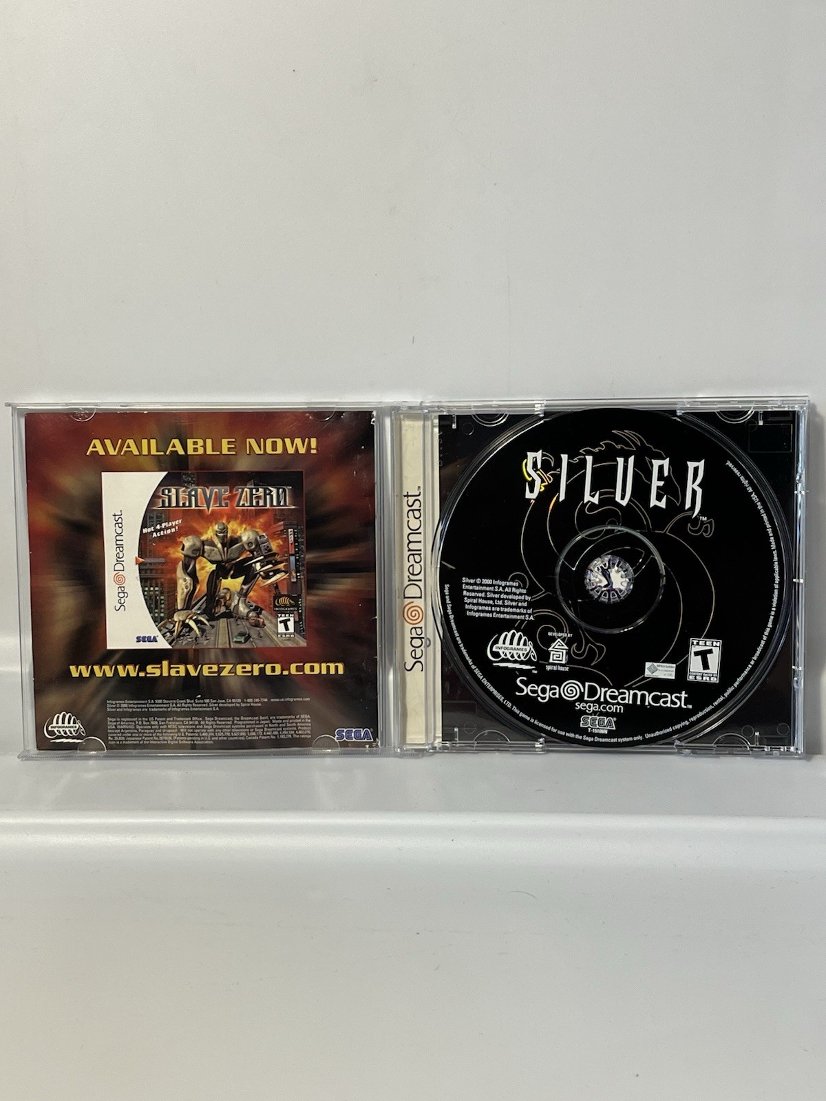 Silver (Sega Dreamcast, 2000) CIB Complete & TESTED! **VGC**
