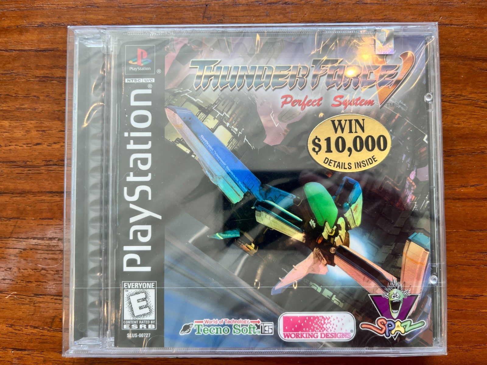 Thunder Force V: Perfect System (Sony PlayStation 1, 1998) Brand New Sealed!