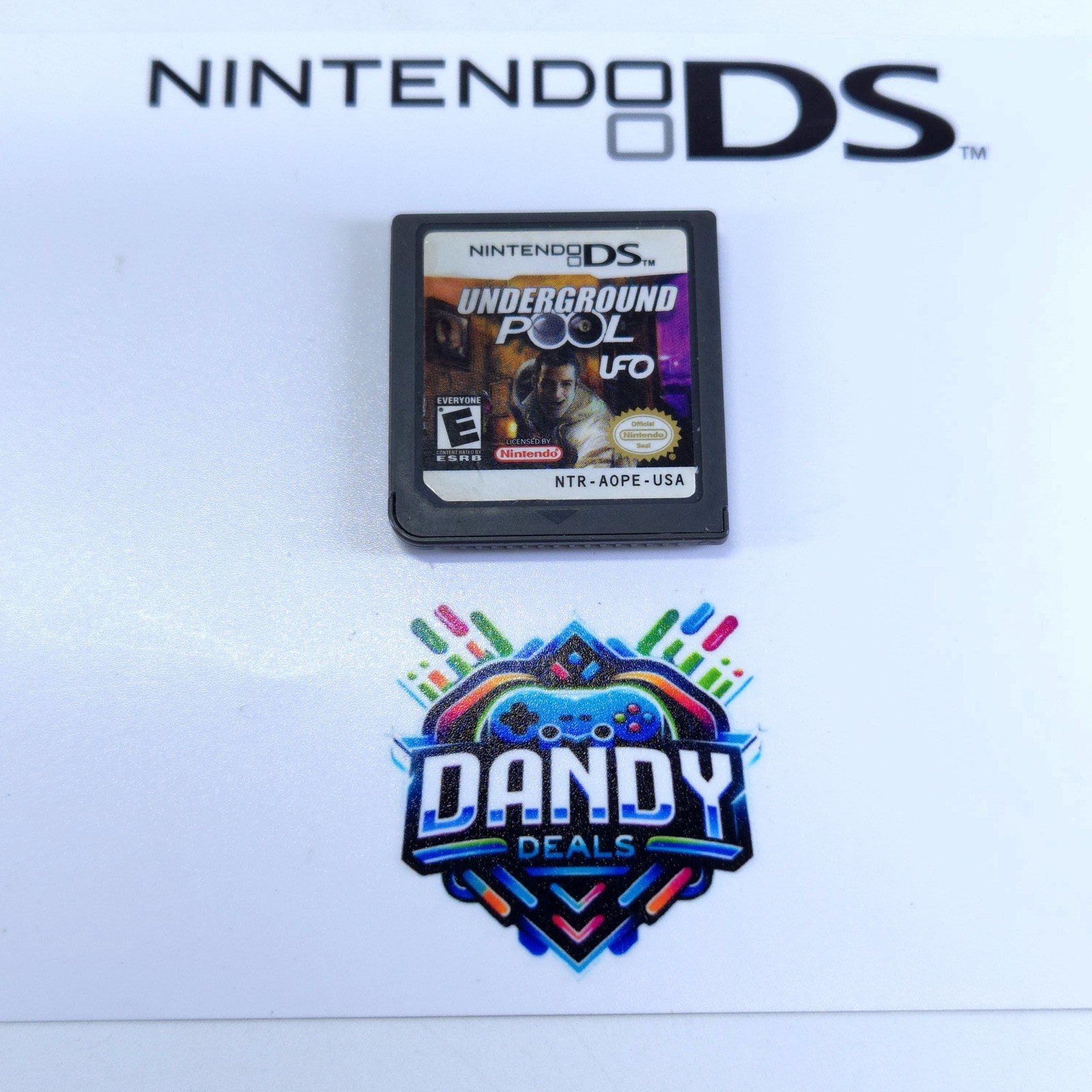 Underground Pool Authentic, Tested – Nintendo DS