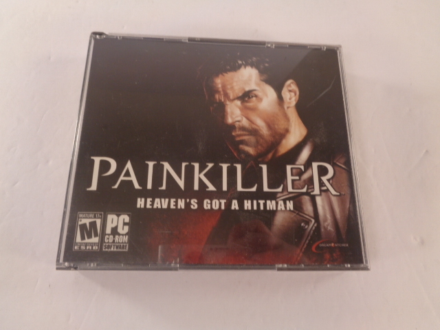 Painkiller Heaven’s Got a Hitman PC Video Game 2004 3 Discs CD Key Jewel Case
