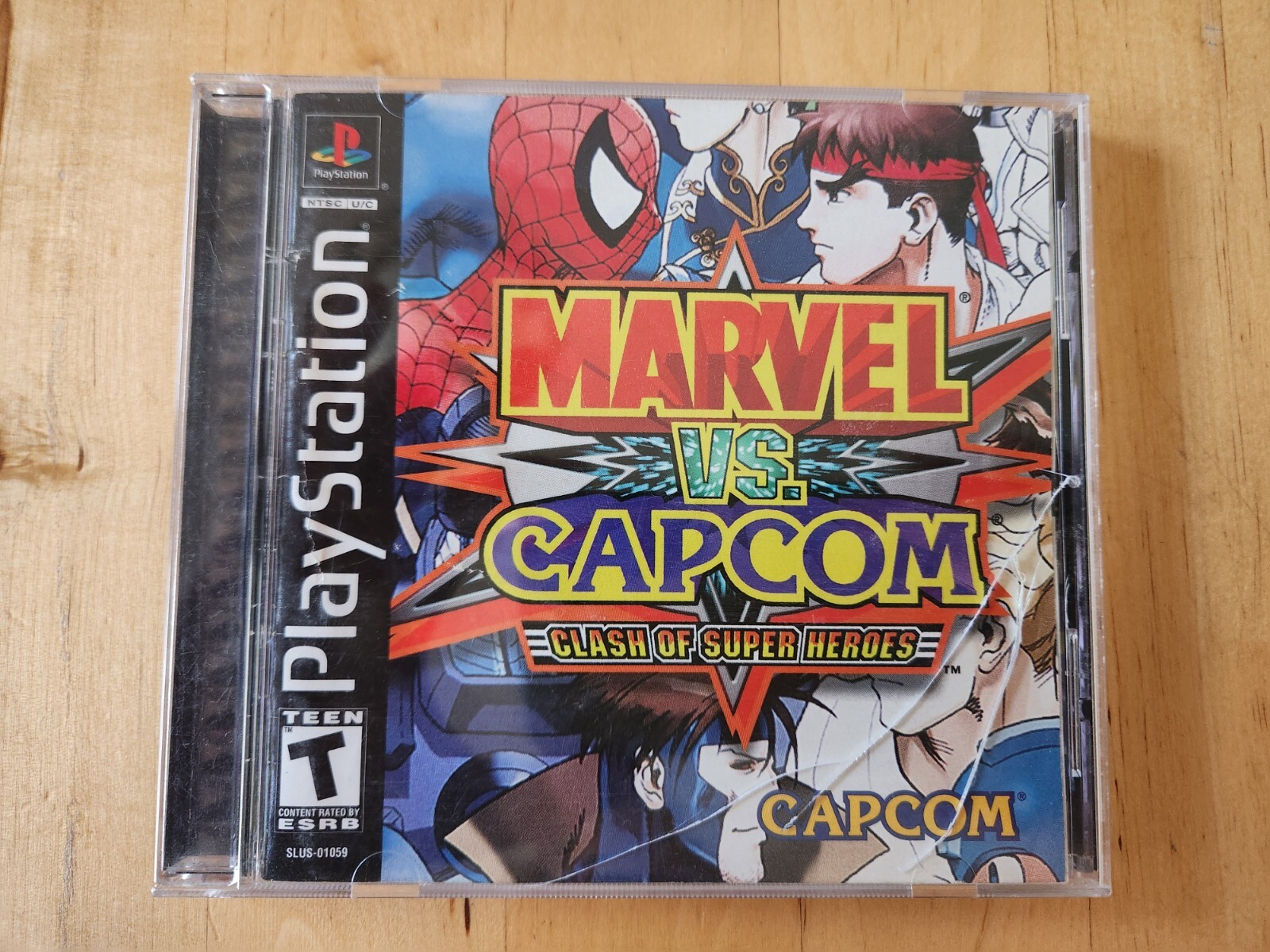 Marvel vs. Capcom: Clash of Super Heroes (Sony PlayStation 1, 2000)