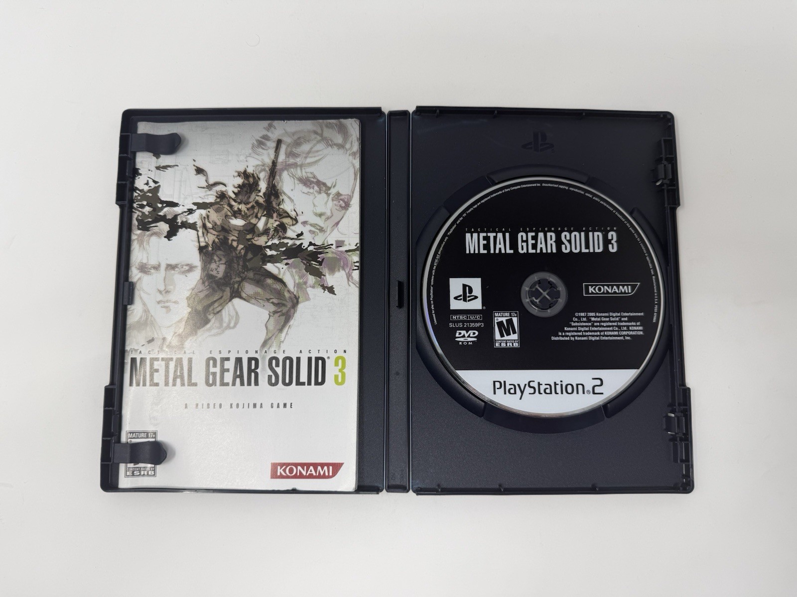 Metal Gear Solid 3 – Sony PlayStation 2 – CIB – 2004