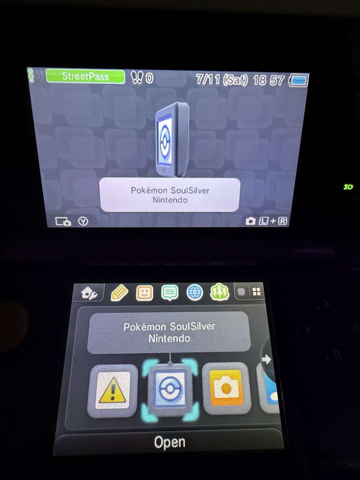 Pokemon: SoulSilver Version (Nintendo DS, 2010) Authentic And Tested No Label